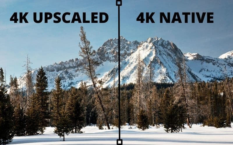 Ποια είναι η διαφορά μεταξύ upscaling και native 4K